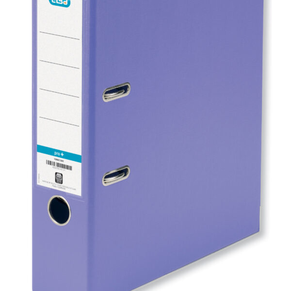 Elba Smart Pro+ Lever Arch File A4 80mm Spine Polypropylene Purple 100202167