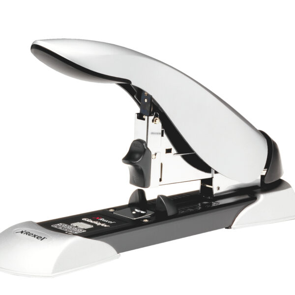 Rexel Gladiator Heavy Duty Stapler Metal 160 Sheet Silver/Black - 2100591