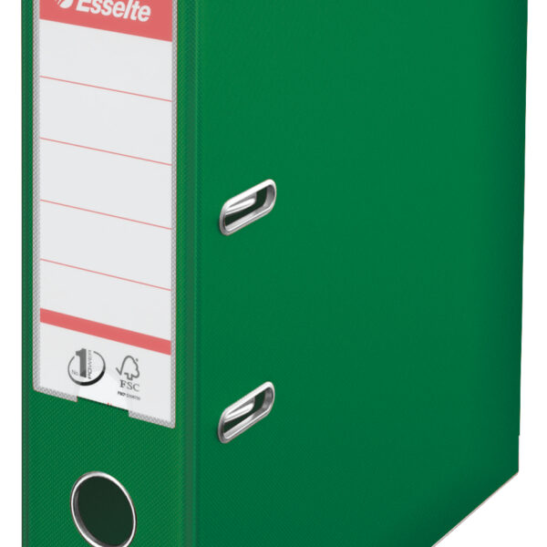 Esselte Lever Arch File No1 Polypropylene A4 75mm Green (Pack 10) - 811360