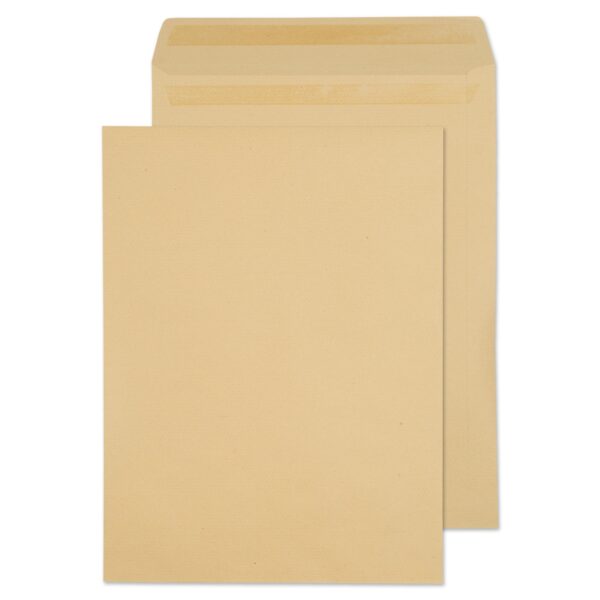 ValueX Everyday Envelopes Manilla Pocket Plain Self Seal 120gsm 406x305mm (Pack 250) - 13896
