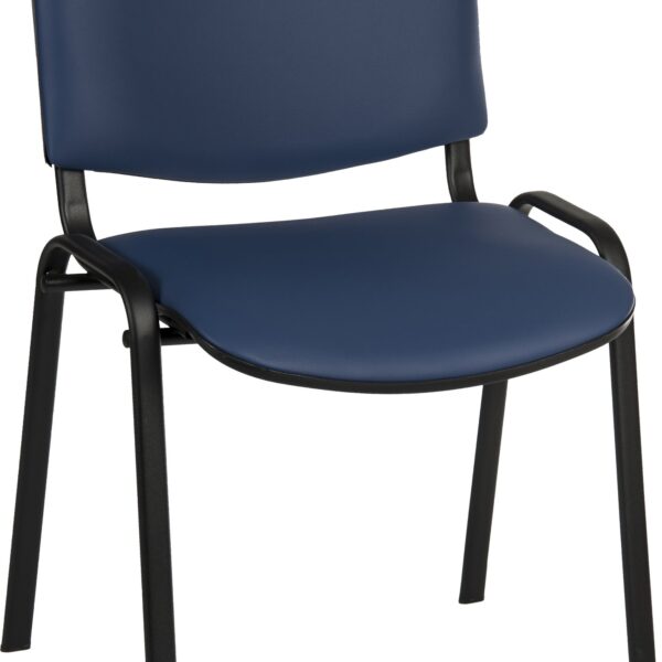 Conference PU Stackable Chair Blue - 1500PU-BLU