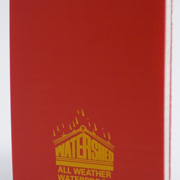 Chartwell Watershed Notebook 156x101mm Lined 50 Pages Red - 2291Z