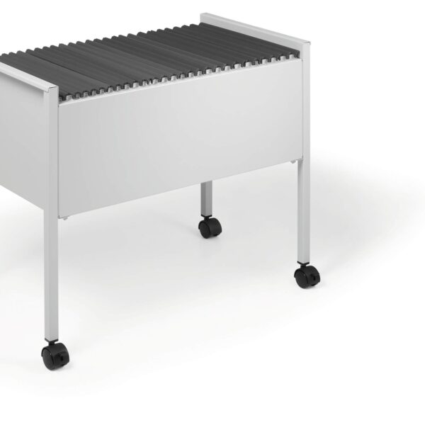 Durable Suspension File Trolley Cart Holds Up To 80 A4 Folders Grey - 309510 - 309510