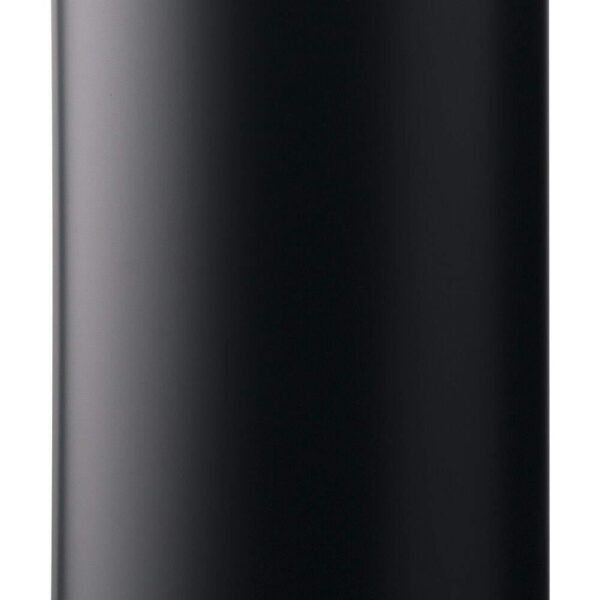 Durable SAFE Metal Waste Bin 60 Litre Capacity with Self-Extinguishing Lid for Fire Safety Black - 330701