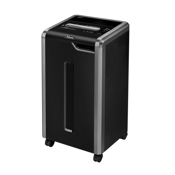 Fellowes Powershred 325i Strip Cut Shredder 83 Litre 24-26 Sheet Black/Grey 4633001