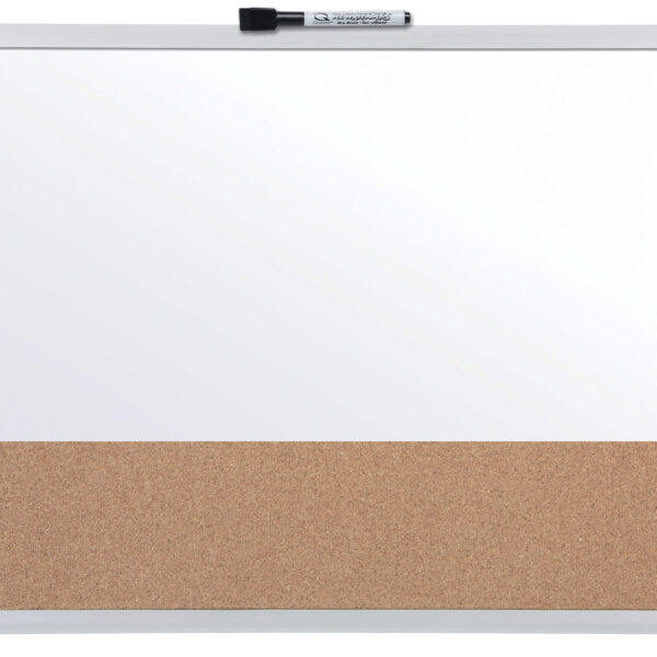 Nobo Combination Board Cork/Magnetic Whiteboard Arched Frame 585x430mm 1903810