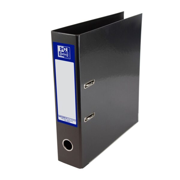 Elba Classy Lever Arch File Laminated Paper on Board A4 70mm Spine Width Black 400107435