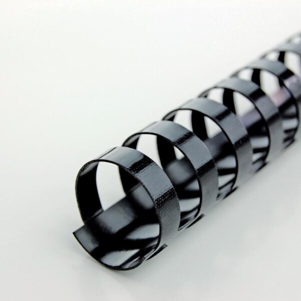 GBC CombBind Binding Comb A4 19mm Black (Pack 100) 4028601