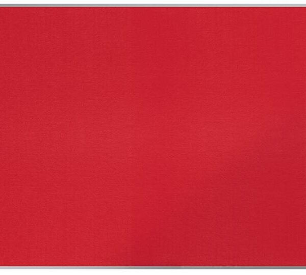 Nobo Essence Felt Notice Board Red 1800x1200mm - 1904068