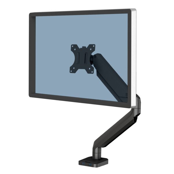 Fellowes Platinum Series Single Monitor Arm Black - 8043301