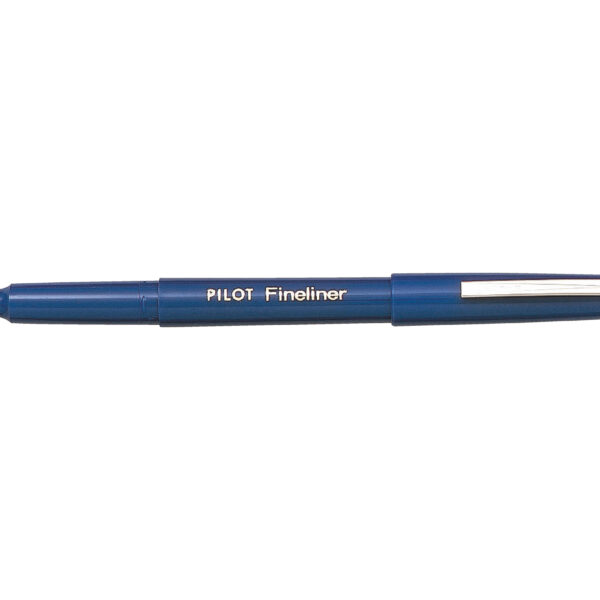 Pilot Fineliner Pen 1.2mm Tip 0.4mm Line Blue (Pack 12) - 4902505085963/SA