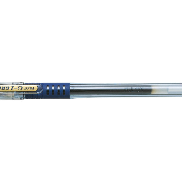 Pilot G-107 Grip Gel Rollerball Pen 0.7mm Tip 0.35mm Line Blue (Pack 12) - 4902505158858