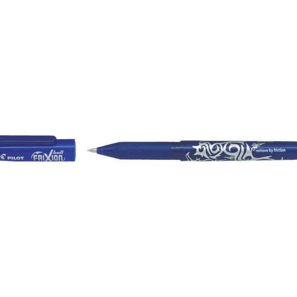 Pilot FriXion Ball Erasable Gel Rollerball Pen 0.7mm Tip 0.35mm Line Blue (Pack 12) - 224101203