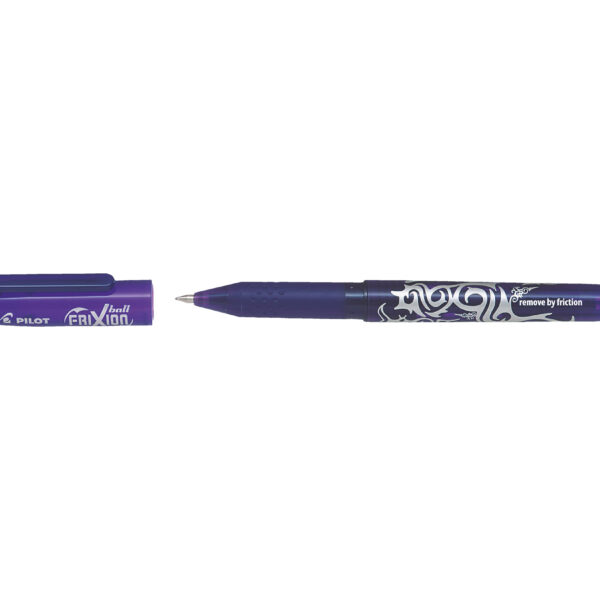 Pilot FriXion Ball Erasable Gel Rollerball Pen 0.7mm Tip 0.35mm Line Violet (Pack 12) - 224101208
