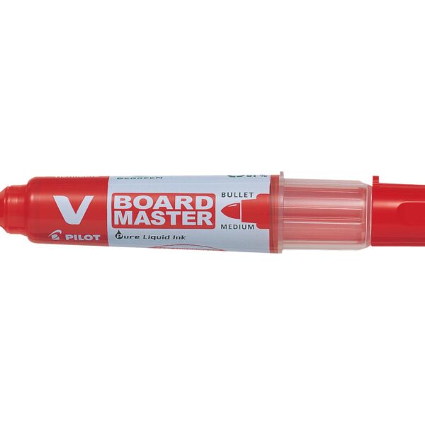 Pilot Begreen V-Board Master Whiteboard Marker Bullet Tip 2.3mm Line Red (Pack 10) - 4902505355776