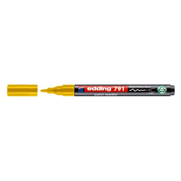 edding 791 Paintmarker PCR Yellow (Pack 10) - 4-791PCR005