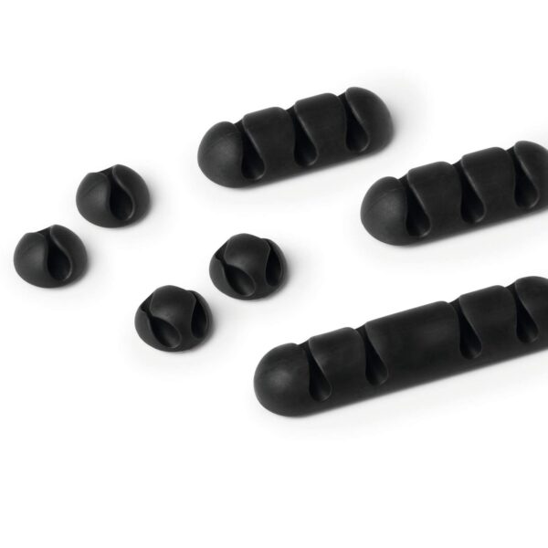 Durable CAVOLINE Clip Graphite (Pack 7) - 504137