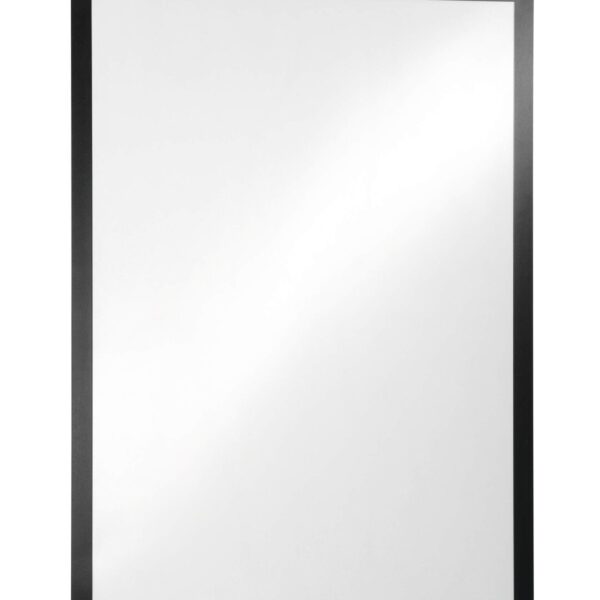 Durable DURAFRAME POSTER UV-Resistant Self-Adhesive Sign & Document Holder with Magnetic Frame A1 Black - 505501