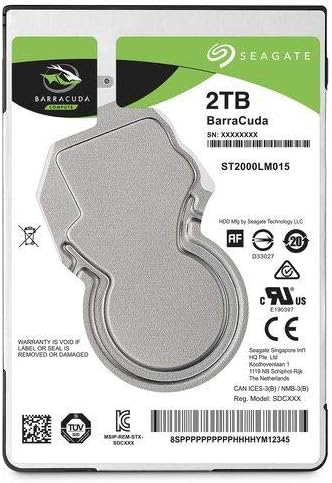 Seagate Barracuda 2TB SATA 6Gbs 2.5 Inch 5400 RPM 128MB Cache Internal Hard Disk Drive
