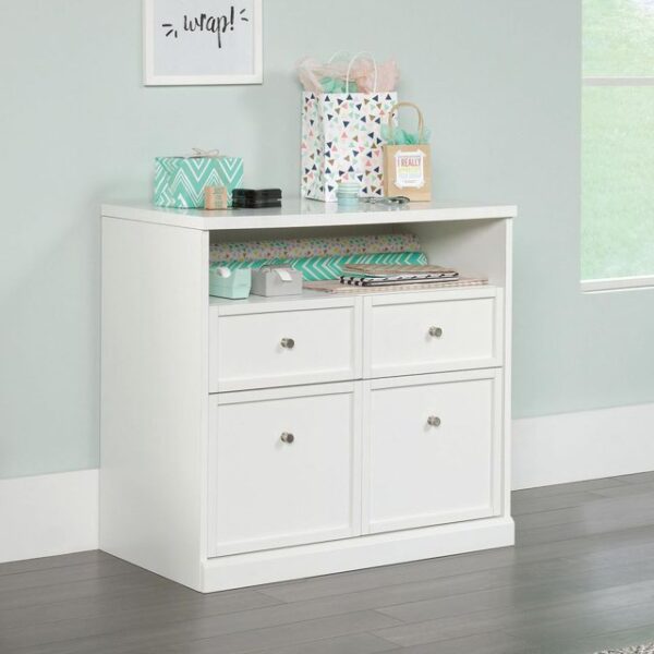 Teknik Craft Storage Cabinet W816 x D446 x H765mm White Finish - 5421407