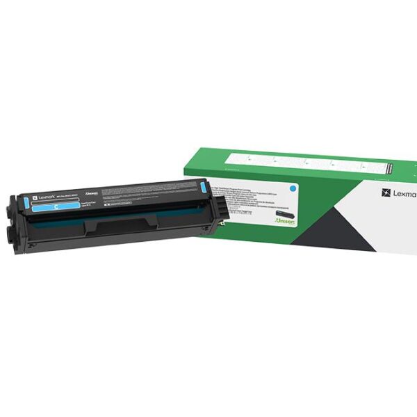 Lexmark Cyan High Yield Return Programe Toner Cartridge 2.5k pages - C332HC0