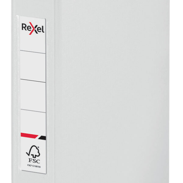 Rexel Ringbinder Choices A5 25mm 2 O-Ring White (Pack 10) - 2115562
