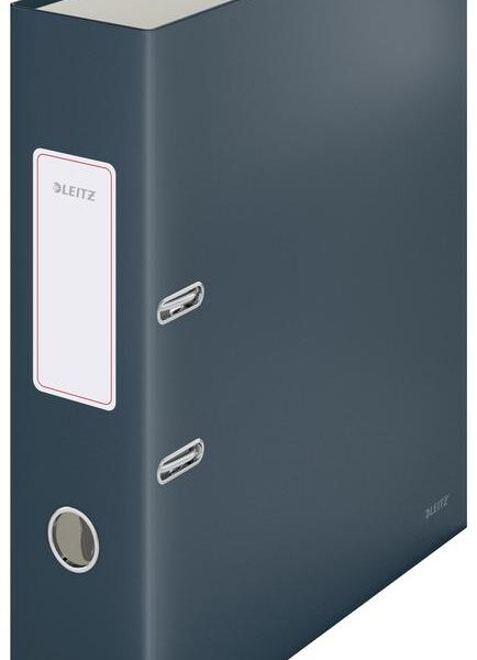 Leitz Lever Arch File 180 Cosy A4 80mm Velvet Grey (Pack 6) - 10610089