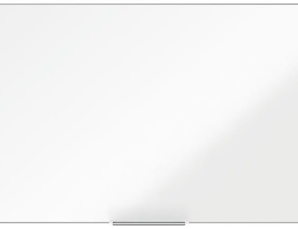 Nobo Impression Pro Widescreen Magnetic Enamel Whiteboard Aluminium Frame 1880x1060mm 1915252