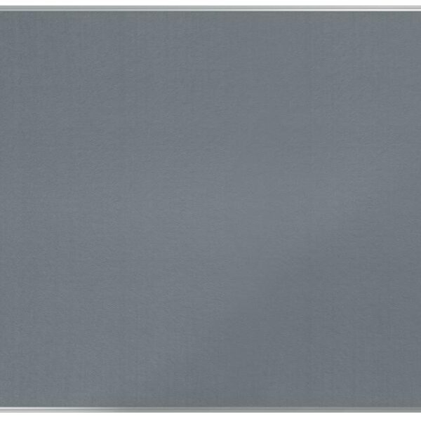 Nobo Premium Plus Grey Felt Noticeboard Aluminium Frame 1500x1200mm 1915198