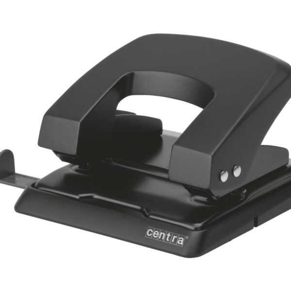 Centra Hole Punch 30 Sheets Black - 623667