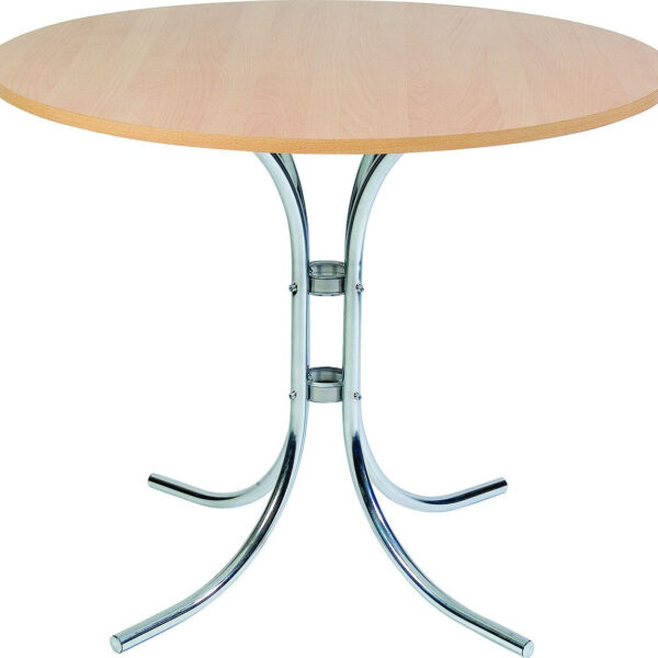 Bistro Round Table Light Wood - 6455