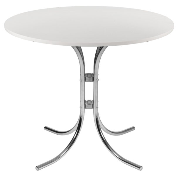 Bistro Round Table White - 6455WH