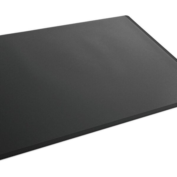 Durable Desk Mat Non-Slip With Transparent Overlay PP 53x40cm Black - 722201