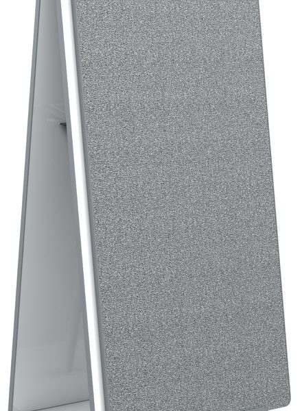 Nobo Mobile Whiteboard and Notice Board System 1800 x 900mm Mobile Base 2 x Magnetic Steel 2 x Whiteboards-Notice Boards and Accessories 1915569