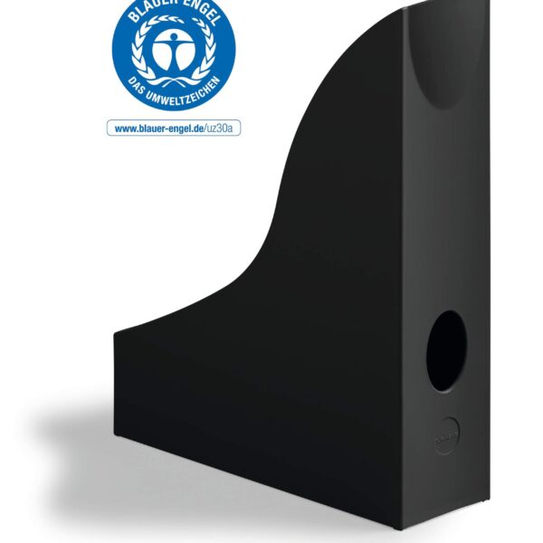 Durable ECO Magazine File Holders 80% Recycled Plastic Brochure & Catalogue Holder Black - 775701