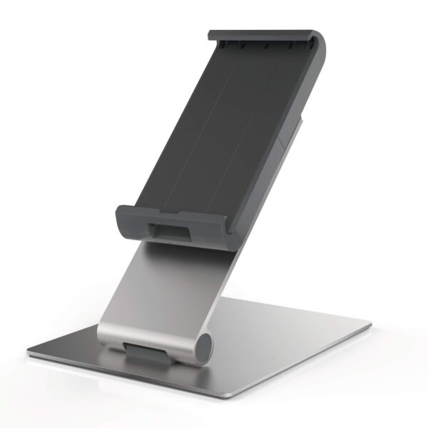 Durable Aluminium Desk Tablet Holder for 7-13 inch Devices with Anti Theft Lock & 360 Degree Rotation - 893023