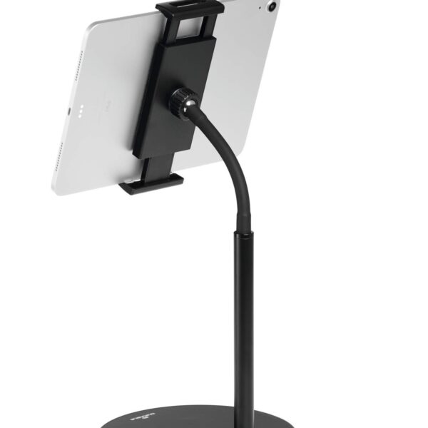Durable TWIST 360 Gooseneck Tablet and Phone Holder Desk Stand Black - 894101