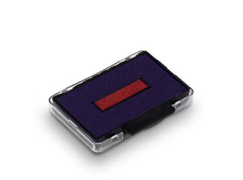 Trodat 6/53/2 Replacement Stamp Pad Fits Professional 5203/5440/5440/L/5253 Blue/Red (Pack 2) - 78254