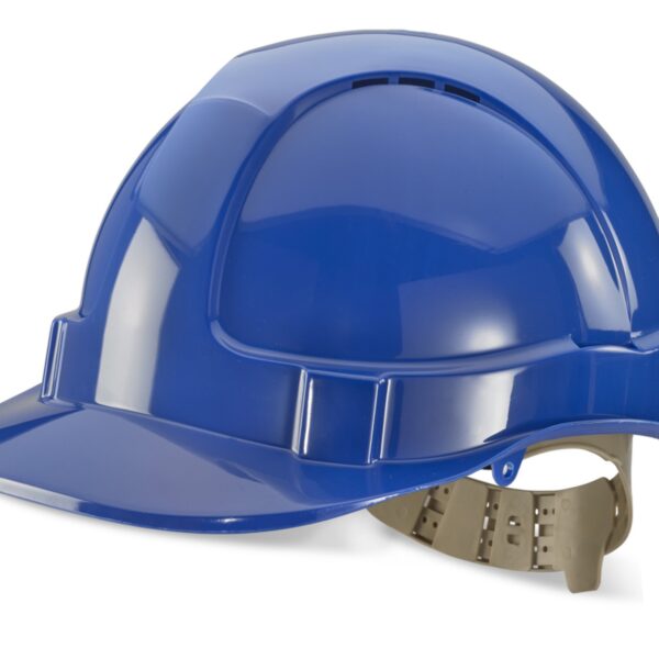 Beeswift Safety Helmet Vented Blue (Pack 1) - BBVSHB