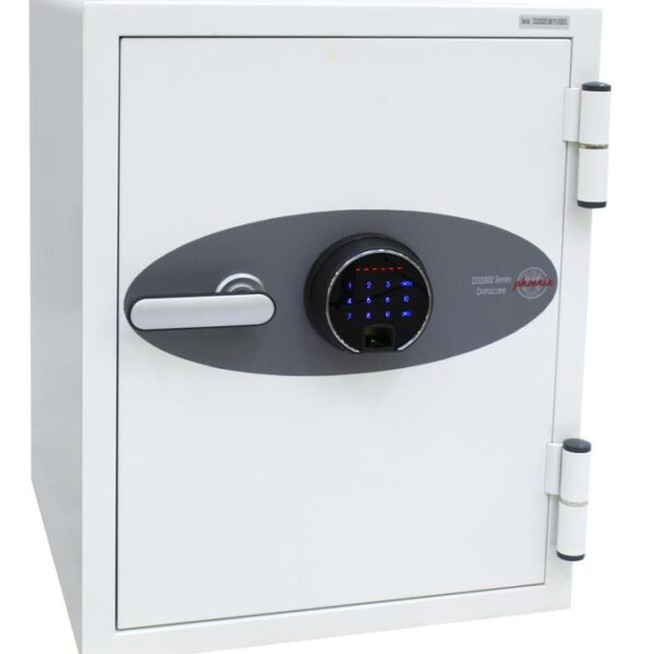 Phoenix Datacare Size 2 Data Safe Fingerprint Lock White DS2002F