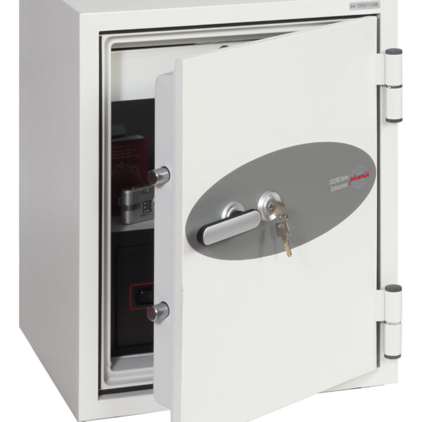 Phoenix Datacombi Size 1 Data Safe Key Lock White DS2501K