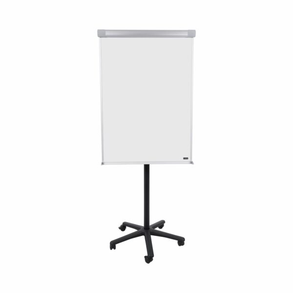 Bi-Office Classic Mobile Flipchart Easel Magnetic 700x1000mm Grey - EA4806175