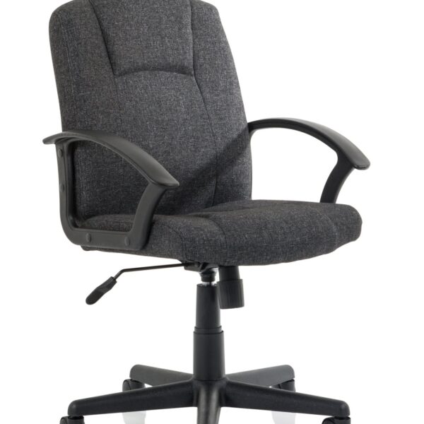 Bella Executive Managers Chair Charcoal Fabric EX000248
