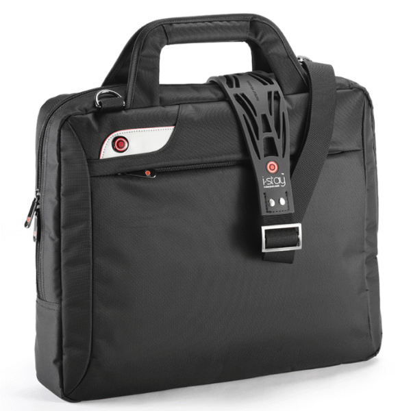 i-Stay 15.6in Laptop Tablet Shoulder Bag Briefcase Black - IS0102