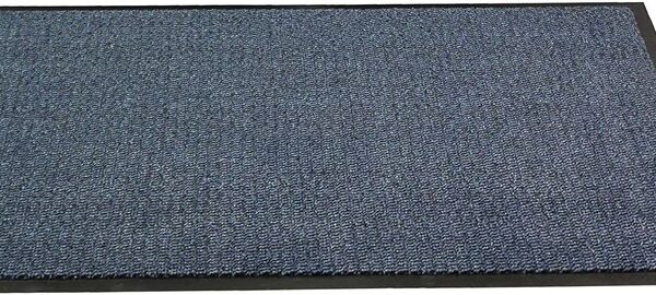 Floortex Doortex Advantagemat Dirt Trapping Entrance Mat For Indoor Use With Anti-slip Vinyl Backing 60x90cm Blue - UFC46090DCBLV
