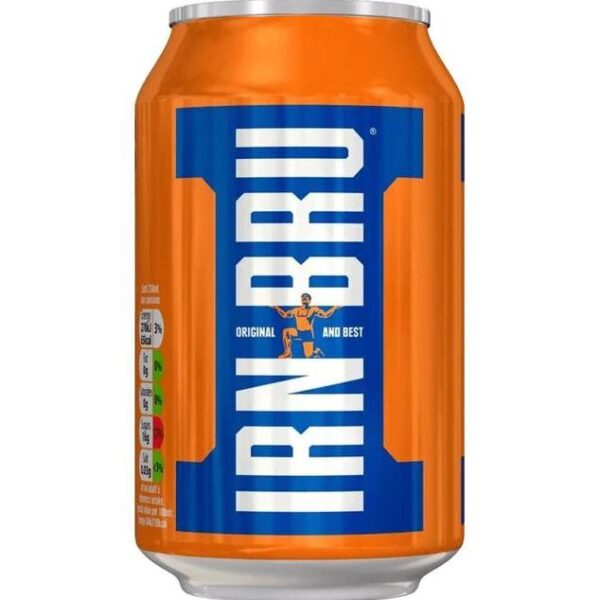 Irn Bru Drink Can 330ml (Pack 24) - 0402034