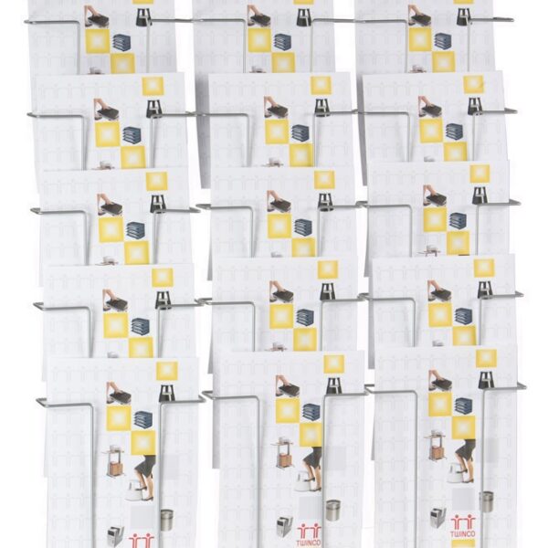 Twinco A4 15 Compartment Wall Literature Display - TW51208
