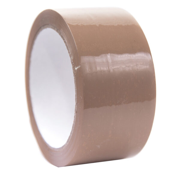 ValueX Low Noise Packaging Tape 48mmx66m Brown (Pack 6) - 001-0081
