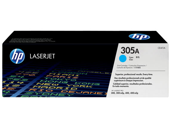 HP 410A Cyan Standard Capacity Toner 2.3K pages for HP Color LaserJet Pro M377/M452/M477 - CF411A