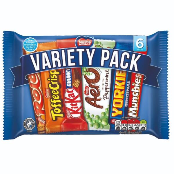 NESTLE Variety Pack of Chocolate Bars 264g  - 12558496
